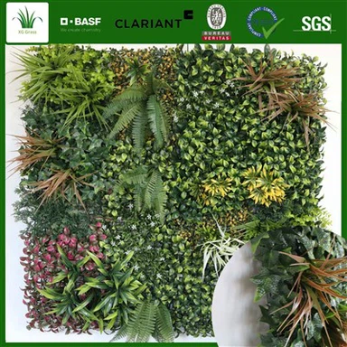 Zöld fali kialakítás